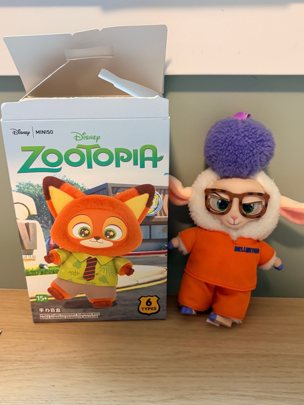 Disney Zootopia Miniso Mayor Bellweather Prison